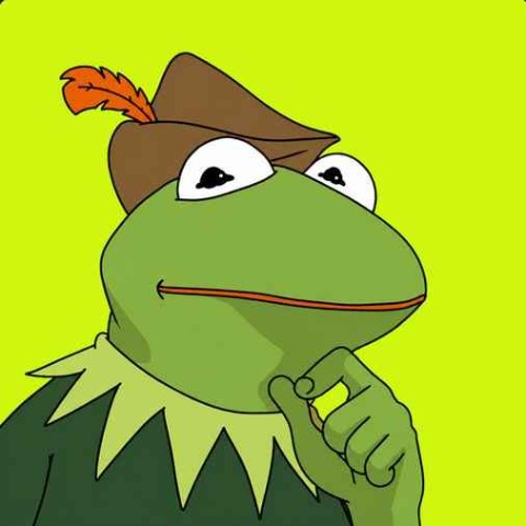 Robin the Frog Logo